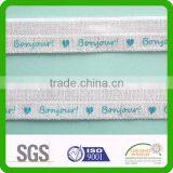 Good Color Fastness and Definition Silk Screen Print Elastic Binding Tape thumbnail-1