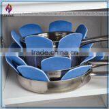 Space Saving Cookware Protectors, Pot And Pan Protectors Set of 3 Great For Trailer Or Trivet NEW 15" D Each thumbnail-1