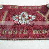 Jeans Label Metal Labels PU Patch Label thumbnail-1