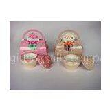 Beautiful Ice Cream Ceramic Jar Scented Candle Gift Sets With Papercard Bag thumbnail-1