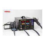High Power PCB / IC 3 In 1 Soldering Station With Iron Smoke Absorber thumbnail-1
