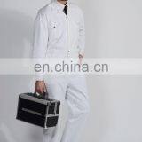 Best Quality Cotton Working Overalls White Men Work Uniforms With One-Piece Set thumbnail-4