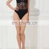 Sexy Black Bikinis Woman Swimwear 2017, One Piece Lace Swimsuit thumbnail-1