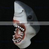 Hotsale newest wholesale king masks party masquerade Latex Costume Shark mask