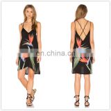 Wholesale custom design woman 2016 beach wear, beach party wear dress