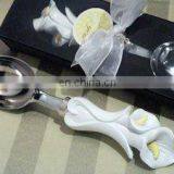 Elegant Calla Lily Ice Cream Scoop