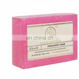 Khadi Natural Herbal Rosewater Soap thumbnail-1