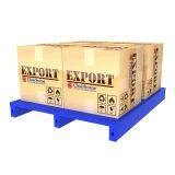 Warehouse Customized Euro Steel Pallet Blue Pallet Price thumbnail-4
