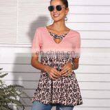 2020 New Spring and Summer Leopard Print Short-sleeved Dress European and American Women's T-shirt Explosion Direct Sales thumbnail-5