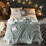 100%polyester Customized Flannel Coral Fleece Blanket for Babies thumbnail-2