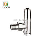 227-J 1/2" 15mm Brass Thermostatic Wooden Retro Radiator Valve for Underfloor Heating System thumbnail-6