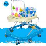 High Quality Walking Baby Walker for First Learning Step to Baby/8 Pcs PU Wheels Plastic Baby Learning Walkers thumbnail-3