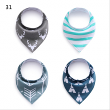 Saliva Towel Baby Bib Triangle Towel Mother and Baby Products thumbnail-2