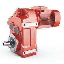 F Series Parallel Shaft Helical Gear Reducer with Motor