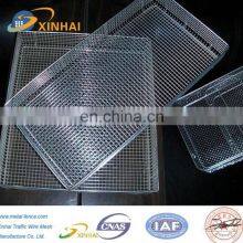 Rectangle Stainless Steel Wire Mesh Basket/storage Metal Welded Wire Mesh Basket thumbnail-1