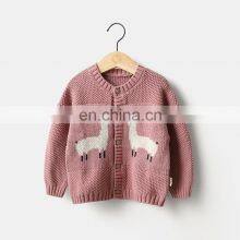 Plain Baby Basic Cashmere Clothing Sweater Cardigan thumbnail-2