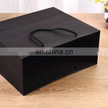 New Extra Small Matte Black Gift Paper Bag Gift Bags High Quality Custom thumbnail-4