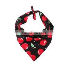 High Quality Custom Sublimation Colorful Printing Triangle Scarf Breathable Cat Collar Bandana thumbnail-3