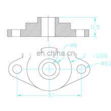KFL08 8mm Bore Diameter Zinc Alloy Pillow Block Bearing KFL08 Flange Bearing For CNC thumbnail-5