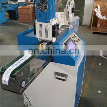 UGS2080S Belt Conveyor Stacker Ultrasonic Narrow Weaving Fabric Label Cutter, Computerized Digital Organza Ribbon Cutting Machin thumbnail-4