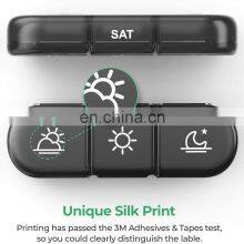 21 Grids Pill Box 7 Days Medicine Box Weekly Pill Case Medicine Tablet Dispenser Organizer Splitters Storage Organizer Container thumbnail-4