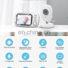 New VB603 Pro 720p Baby Monitor With Camera Wireless 3.5inch 2.4G Two Way Talk Baby Phone Cry Sound Temp Detection Baby Monitor thumbnail-5