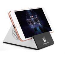 3 In 1 Mobile Partner LED Logo Customization Phone Holder Bluetooth Speaker Wireless Charger thumbnail-2