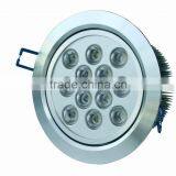 12w Dimmable 800lm Aluminum Led Outdoor Down Lighting