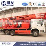 Best Selling Tunisia 400 Meters Depth HFC400 Truck Mounted Water Drilling Rig thumbnail-1