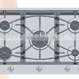 Five Burner Stainless Steel Gas Hob thumbnail-1