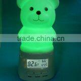 Touch On/off Digital Night Light Thermometer-Hygrometer thumbnail-3