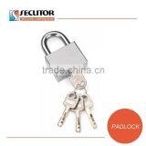 Double Locking Vane Keys Square Brass Padlock thumbnail-1