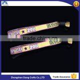 Professional Factory Direct Sale Custom Festival Fabric Woven Wristbands