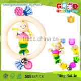 EN71 Approved Handmade Touch Ring Lovely Design Wood Mini Toys For Kids                        
                                                Quality Choice