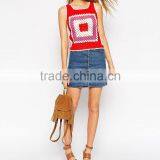 Pretty Corcheted Lady Vest Jacket Designs Dress Oem Apparel Suppliers thumbnail-4