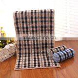 Cotton Face Towel/Plaid Towel
