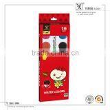 Hot Sell 16pcs Student Water Color Paint Set
