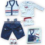 High Quality 100% Cotton Soft Wear Wholesale Baby Clothes Online thumbnail-2