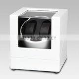 Custom Made Funky 2 Slot Glossy White Wooden Watch Winder thumbnail-2