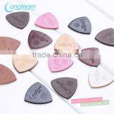 Soft Sheep skin pick for ukuleles,quality guitar accessories leather