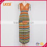 2016 New Arrived Fashion Casual Summer Women Dress Sleeveless Dresses thumbnail-1