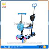 New model high quality three wheels kick kids scooter/3 in1 5 in1 child scooter toys for child/kids scooter with optional color
