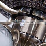 Red Blade Ceiling Fan With Light thumbnail-3