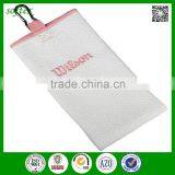 Custom Woven Microfiber Golf Towels Custom With Grommet Hooks thumbnail-3