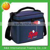 420D Nylon Casual Insulated Disposable Cooler Bag With Front Pocket thumbnail-2