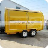 2014 New Design Popsicle Oatmeal Cereal Hard Caramel Candy Display Food Trailer Cart XR-FC350 D