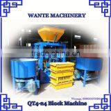 QT4-24 New Design Automatic Clay Brick Machinery With Logo