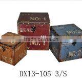 Vintage Style Decorative Small Wood Boxes thumbnail-1