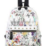 Wholesale Small Colleague School Leather Backpacks Bag for Girls Outside thumbnail-1