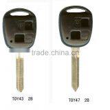Transponder Key Blanks TOY043-3B